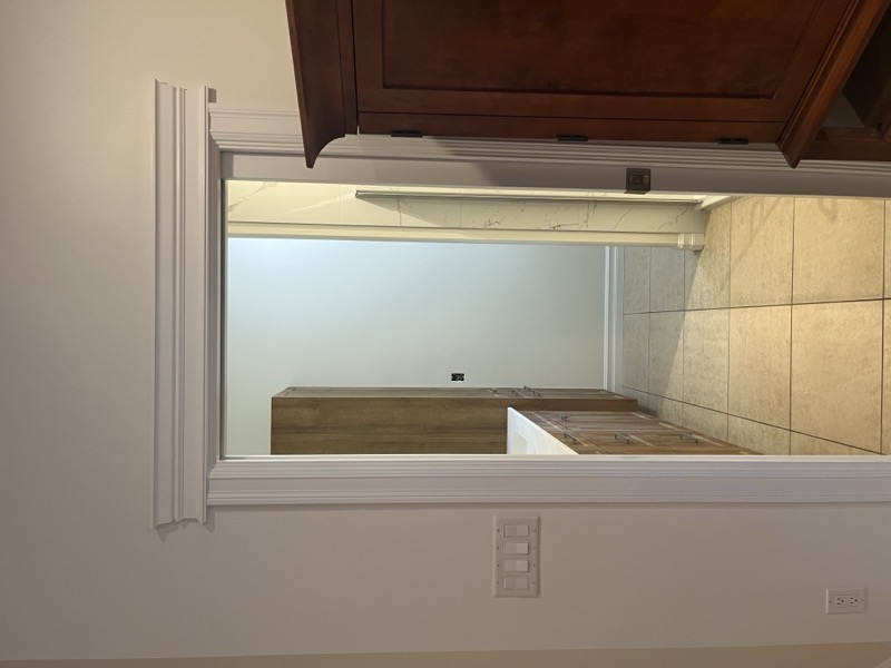 Completed home painting project