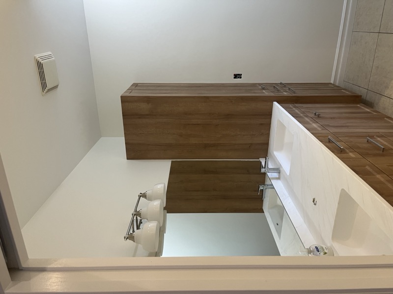 Interior painting — Jubilee Heights, Campbell River