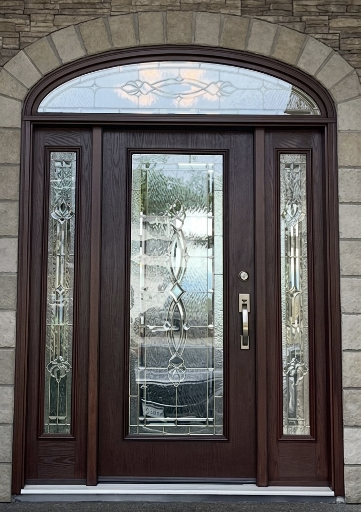 Campbell River painted front door project