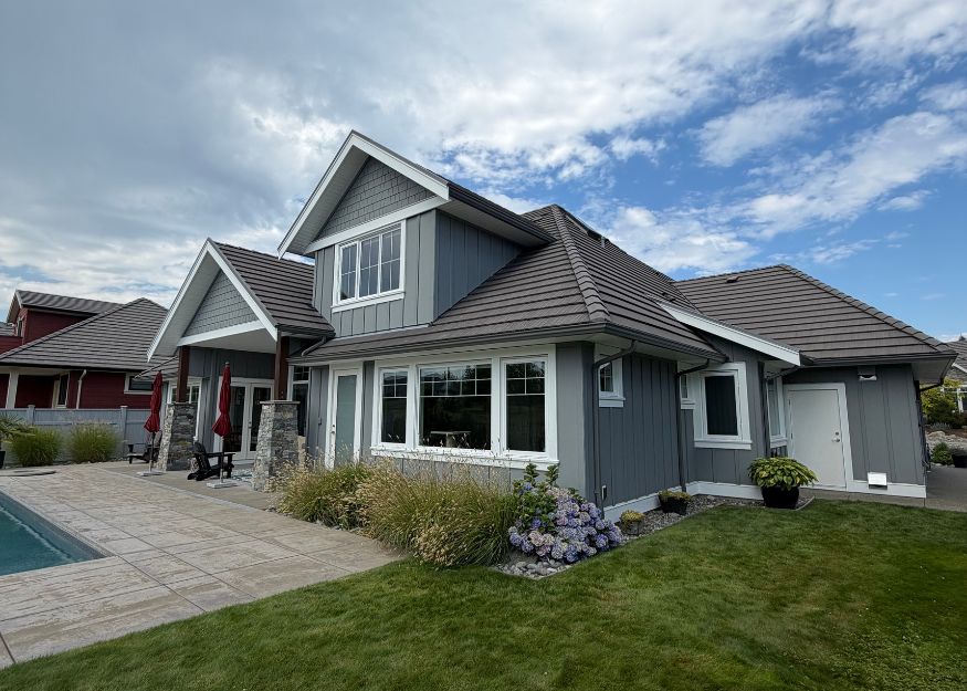 Painting Services in Royston, BC — Local professional painters providing detailed interior and exterior painting for homes.